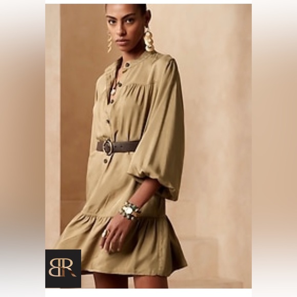 Banana Republic stylish flare⭐️ dressNEW⭐️ - Picture 3 of 3